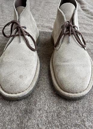 Замшеві черевики clarks 4