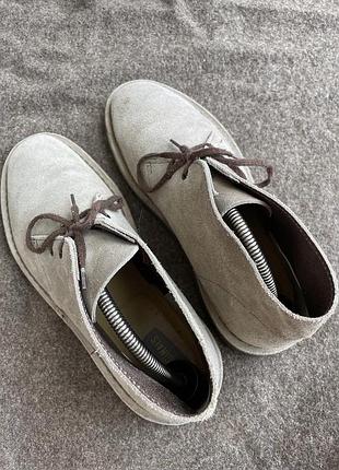 Замшеві черевики clarks 6