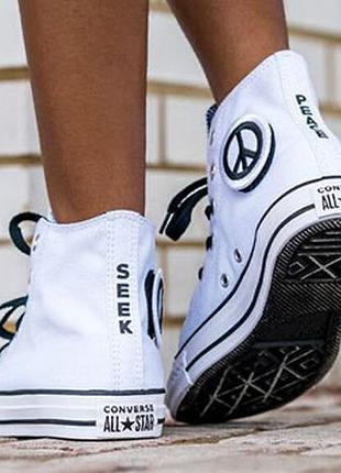 Кеди унісекс converse seek peace