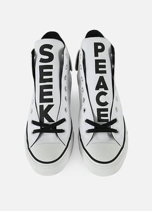 Кеди унісекс converse seek peace 2