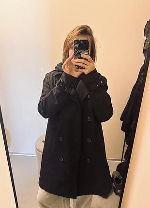 Пальто жіноче asos чорне 4