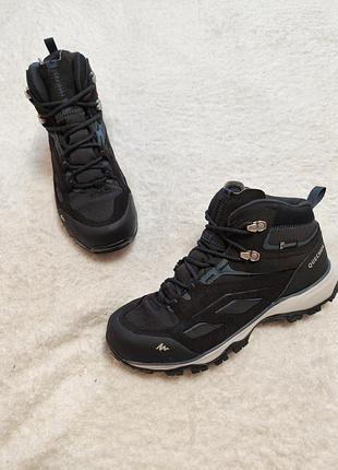 Ботинки quechua mh100 mid waterproof 39р 25.5см как новые