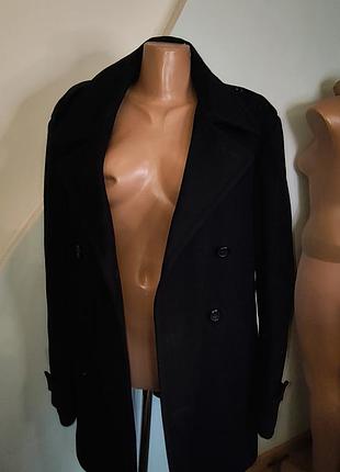 Классическое черное пальто calvin klein 3