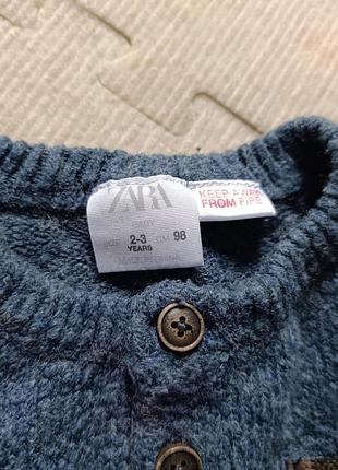 Свитер детский zara 98 3