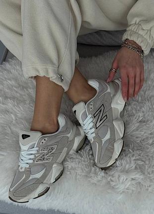 Кросівки жіночі new balance 9060 leopard сірі