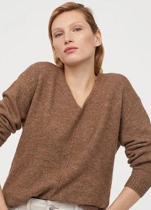 Пуловер жіночий h&m коричневий