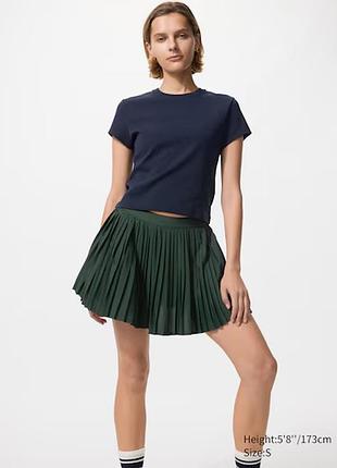 Спідниця-шорти uniqlo плісерована