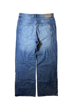 Широкі джинси h&m (&denim) з ультрависокою посадкою / джинси wide leg / розмір 46 (xl)
