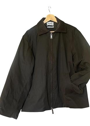 Чоловіча осіння демісезонна куртка бомбер weekday utility waxed jacket (котон / вельвет)