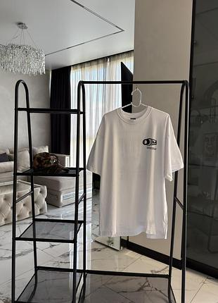 Футболка чоловіча obey warning біла xl