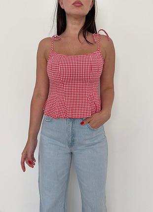 Стильний приталений топ zara
