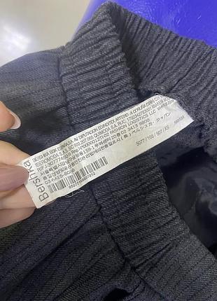 Брюки в полоску bershka xs 8