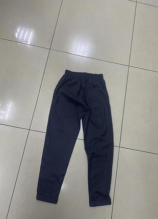 Брюки в полоску bershka xs 7