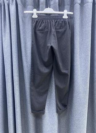 Брюки в полоску bershka xs 3