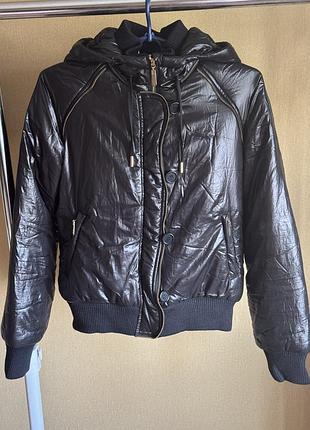 Стильная куртка-бомбер pierre cardin (оригинал, размер 38 / s-m)
