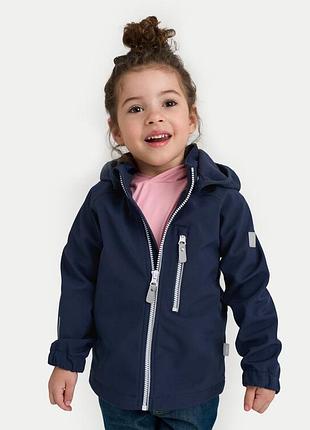 Дитяча курточка софтшел на флісі reima softshell vantti 5100009a - 98 3t