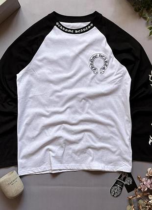Chrome hearts лонгслів чорний
