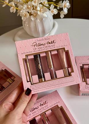 Набір pillow talk lip and cheek kit 2