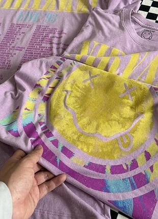 Брендовая футболка nirvana оригинал 5