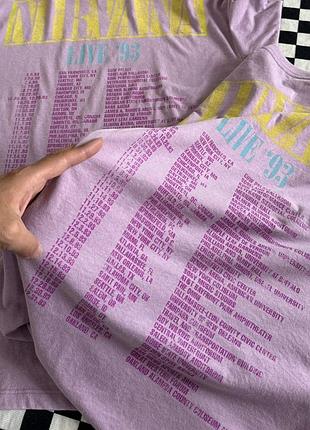Брендовая футболка nirvana оригинал 7