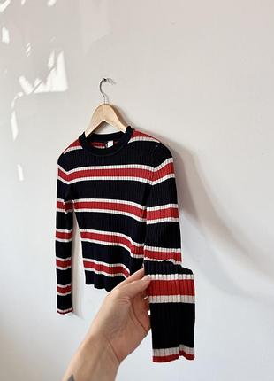 Кофтинка в рубчик h&m🌿