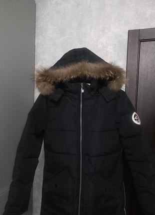 Женское зимнее пальто-парка geographical norway