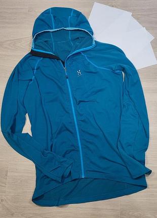 Чоловіча тонка флісова кофта haglofs. розмір xxl.