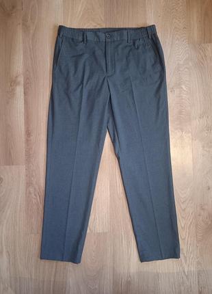 Брюки ben sherman в цвете dark grey (темно-серый).