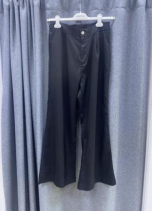 Черные тоненькие брюки shein l