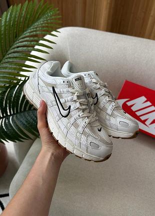Кроссовки nike p-6000 summit white light bone