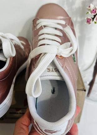 Lacoste кросівки для дівчинки 34 розмір оригінал 3