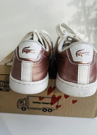 Lacoste кросівки для дівчинки 34 розмір оригінал 4