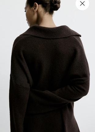 Светр шоколадний h&m 2