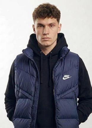 Жилетка nike (синий цвет)