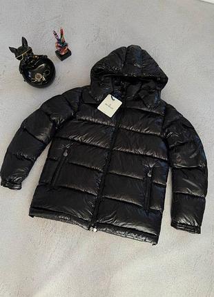 Мужская куртка пуховик moncler black