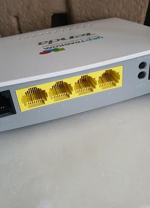 Маршрутизатор модем роутер tenda d301 комплект 4