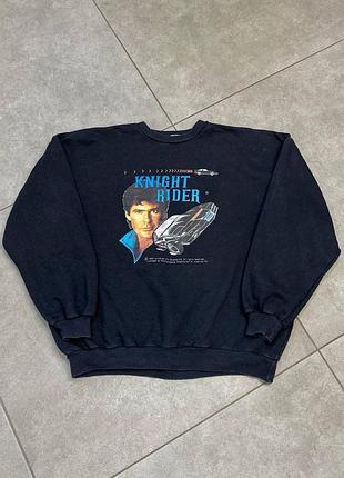 Вінтажний світшот knight rider 1982 року девід гассельгофф
