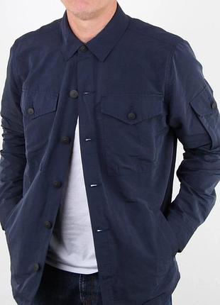 Barbour overshot мужская рубашка овершот демисезон