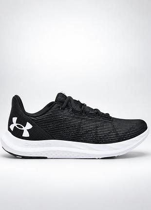 Женские кроссовки under armour charged speed swift черный р. 40,5 (стелька 26 см)