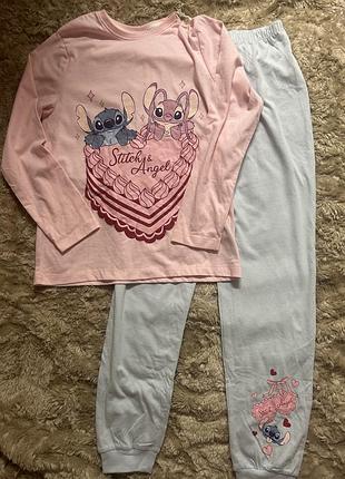 Піжама домашній костюм stitch primark