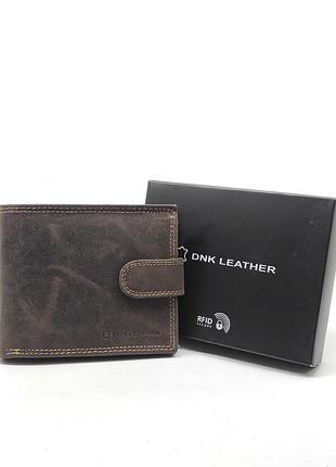 Гаманець чоловічий dnk leather dnk-n992l-chm-brown коричневий