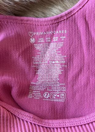 Жіноче боді primark в рубчик рожеве 6