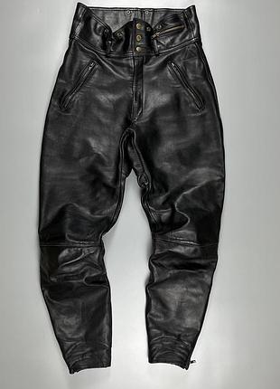Шкіряні мото штани krawehl leder pant real leather