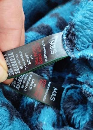 Теплая пижамка m&amp;s 10