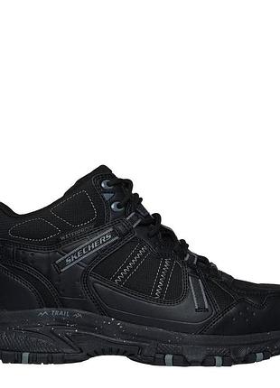 Мужские кроссовки skechers hillcrest rugged черный р. 41 (стелька 26 см)