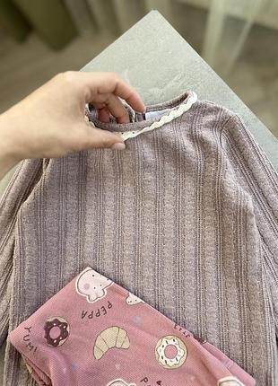 Кофта zara 3-4р 3