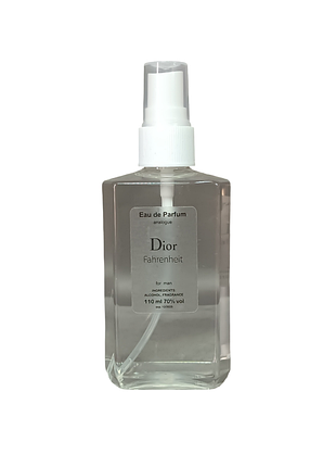 Духи мужские (версия christian dior fahrenheit) 110 мл