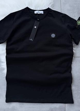 Футболка 100%бавовна хакі,чорна,біла stone island