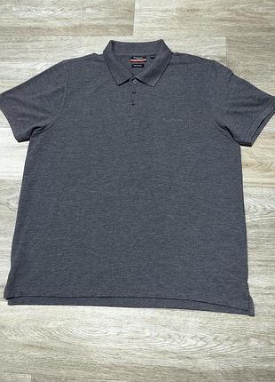 Мужская брендовая футболка поло pierre cardin , xl-xxl regular fit .
