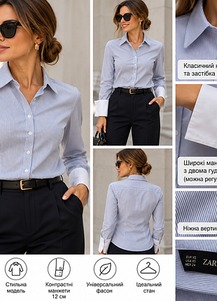 Оригiнальна сорочка zara